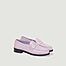 Lilac leather loafers - Roseanna