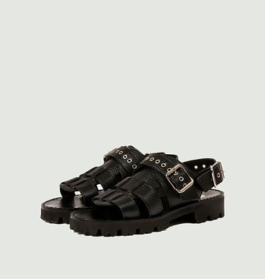 Leather sandals Land