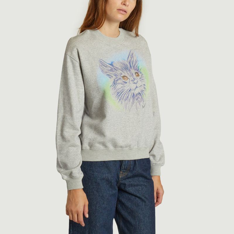 Sweatshirt Louis Cat  - Roseanna