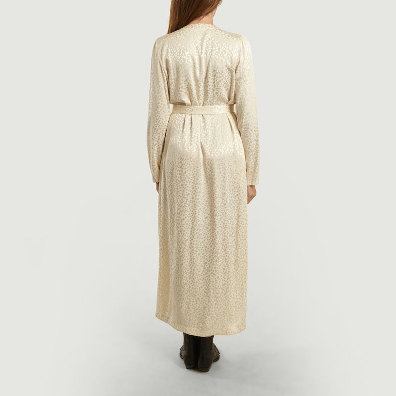 Robe Longue Mercy Jacquard Ivoire - Roseanna