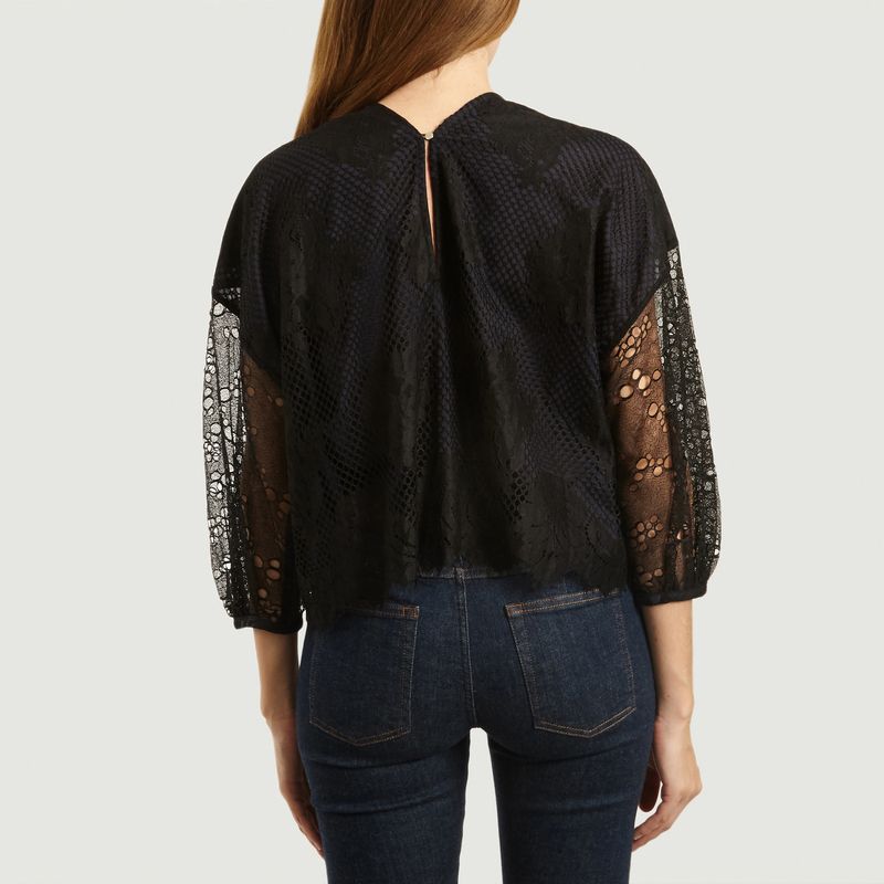 Top Girlwl Bulle à Dentelle et Doublé - Roseanna