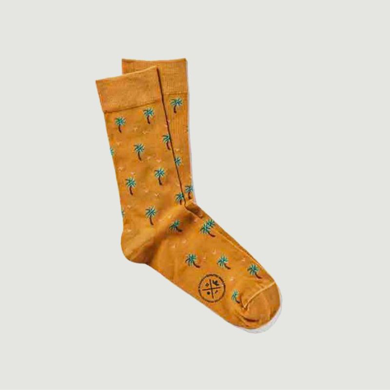 Socken mit Palmito-Muster - Royalties