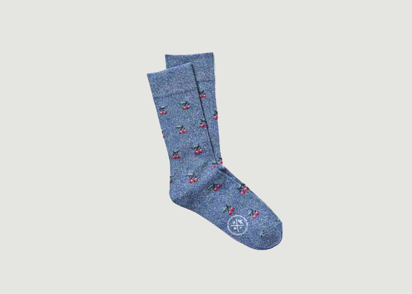 Socken mit Cherry-Muster - Royalties