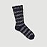 Striped night socks - Royalties