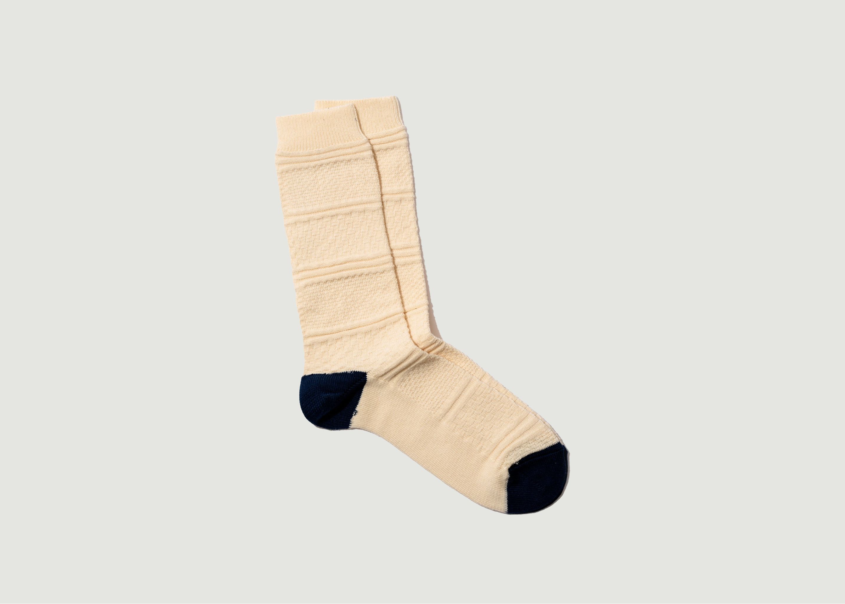 Melville two-tone socks - Royalties