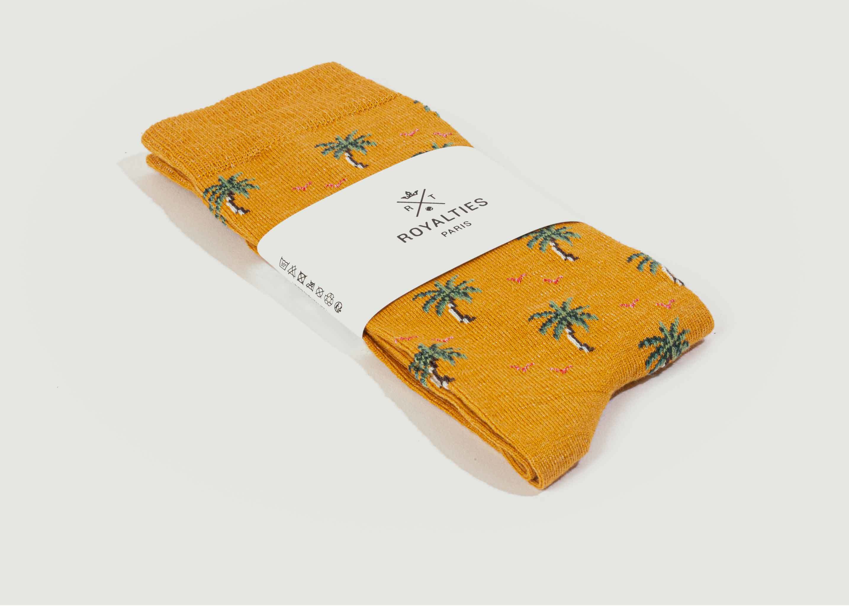 Palmiers pattern socks - Royalties