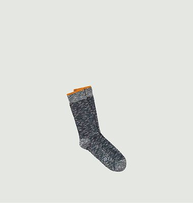Robin mottled socks