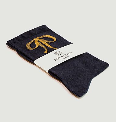 Chaussettes motif nœud Milady