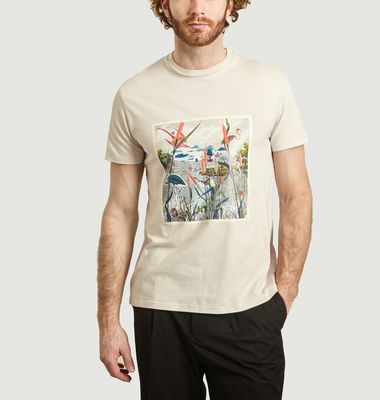 T-shirt imprimé Timbre Camargue