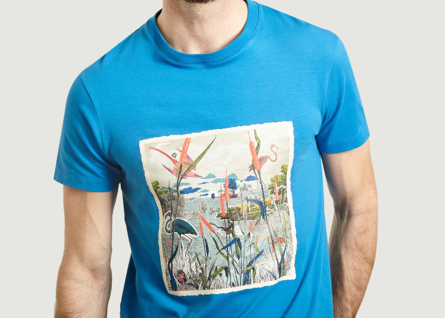 T-shirt imprimé Timbre Camargue - Rue Begand