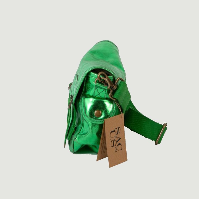 Petit Sac Cuir Métallisé - SAC US