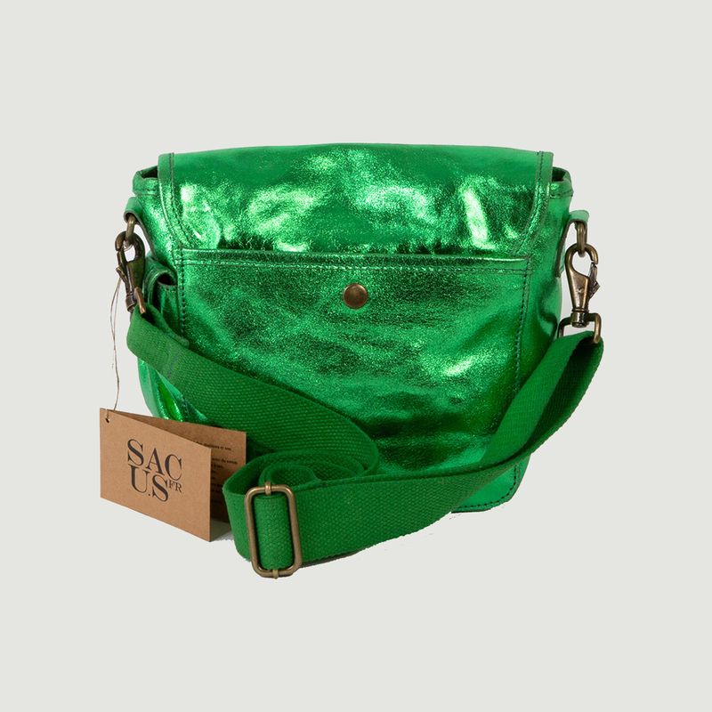 Petit Sac Cuir Métallisé - SAC US