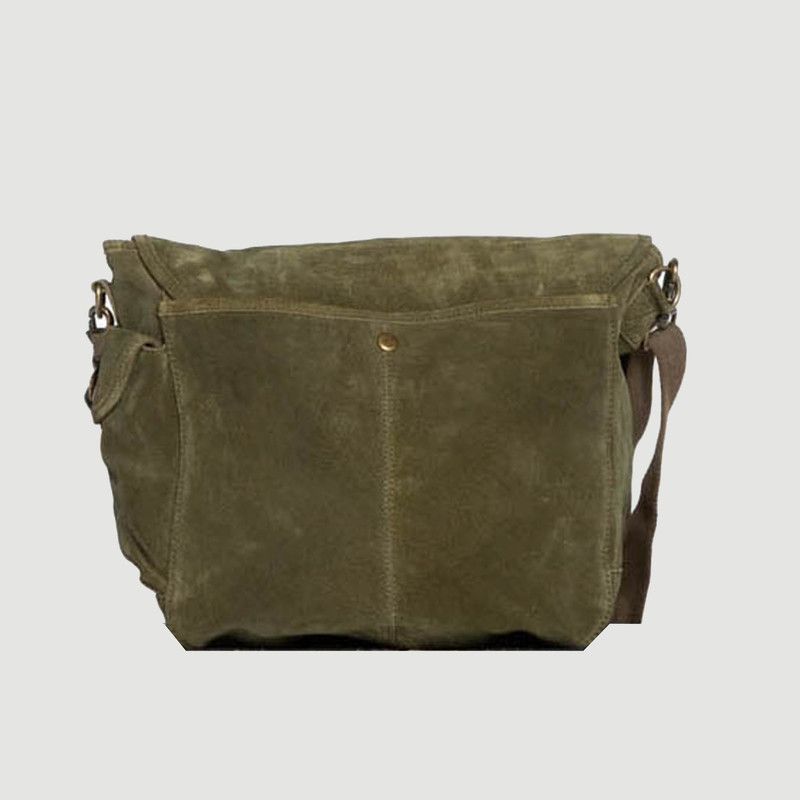 Suede leather large bag - SAC US 