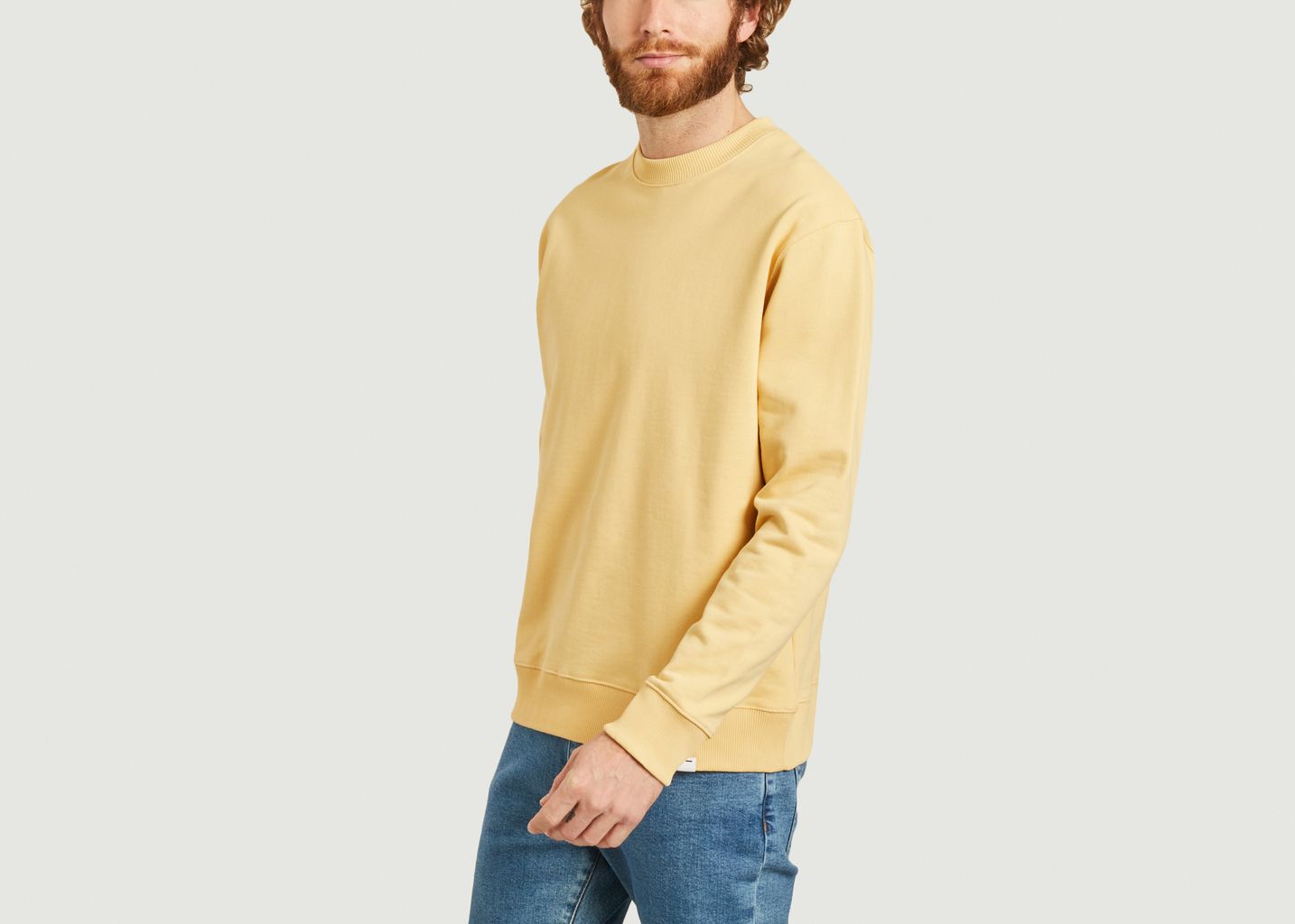 Sweatshirt en coton bio Toscan - Samsoe Samsoe