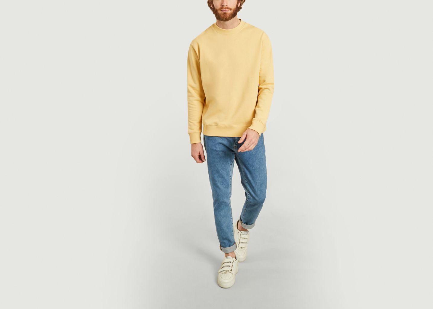 Sweatshirt en coton bio Toscan - Samsoe Samsoe