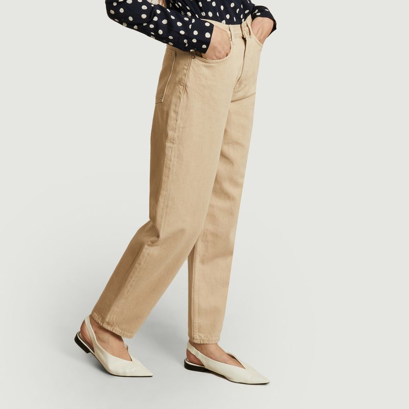 Jean Elly Beige Samsoe \u0026 Samsoe | L'Exception
