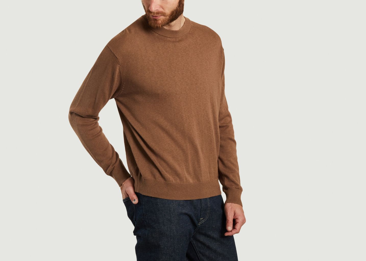 Pull en coton bio et cachemire Thijs - Samsoe Samsoe