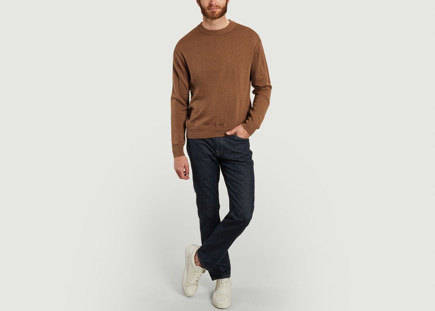 Pull en coton bio et cachemire Thijs - Samsoe Samsoe