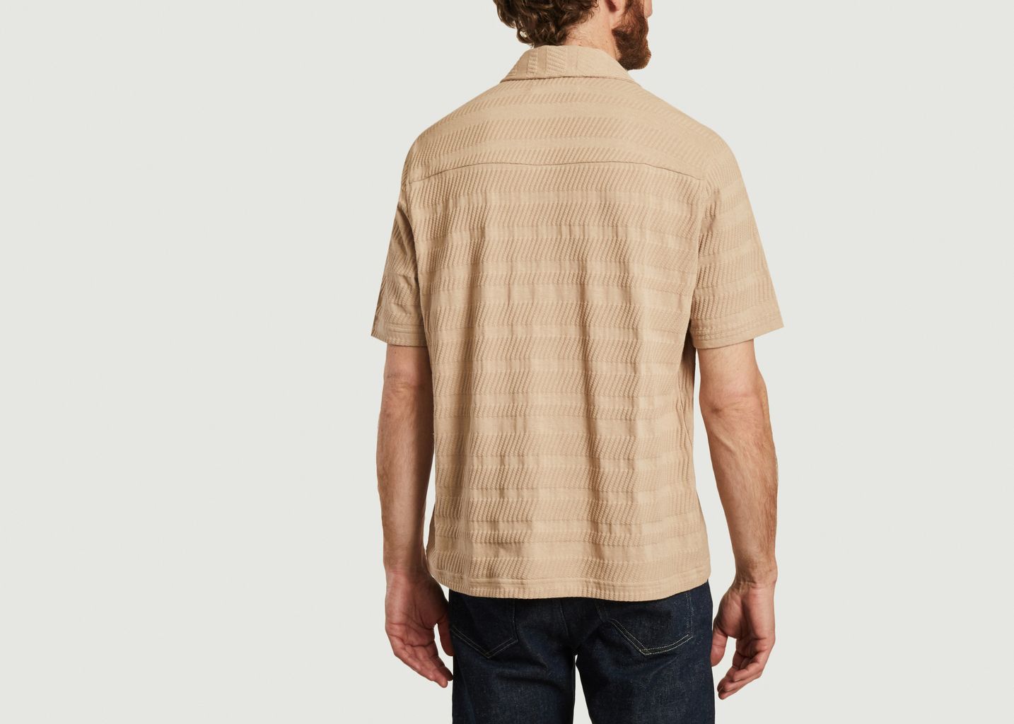 Chemise manches courtes en coton bio Samuel - Samsoe Samsoe