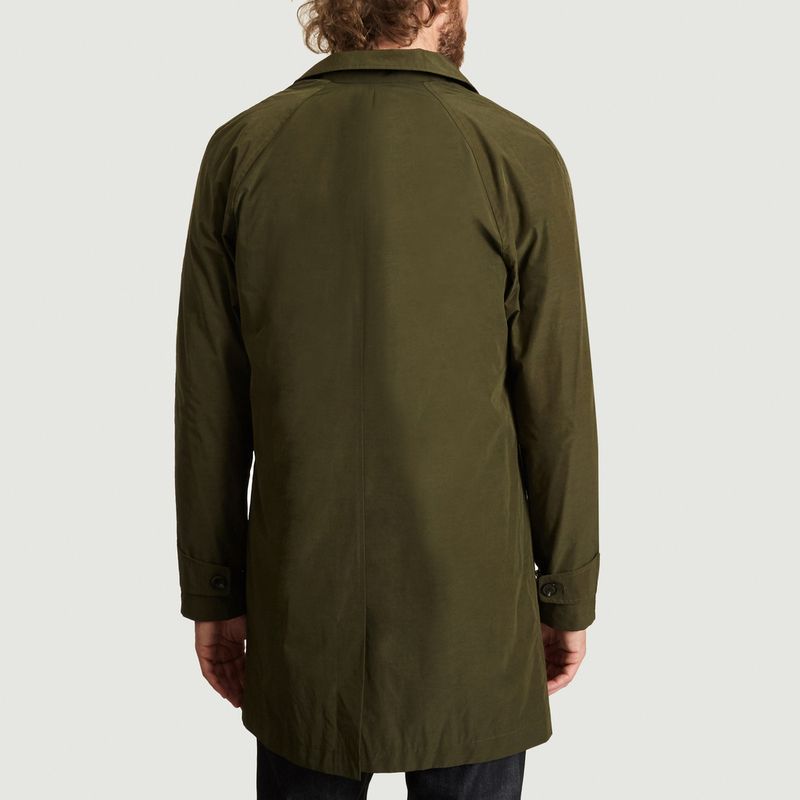 army green duster jacket