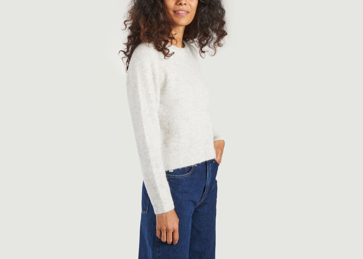 Pull col rond court Nor - Samsoe Samsoe