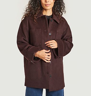 Dione woolen oversized jacket