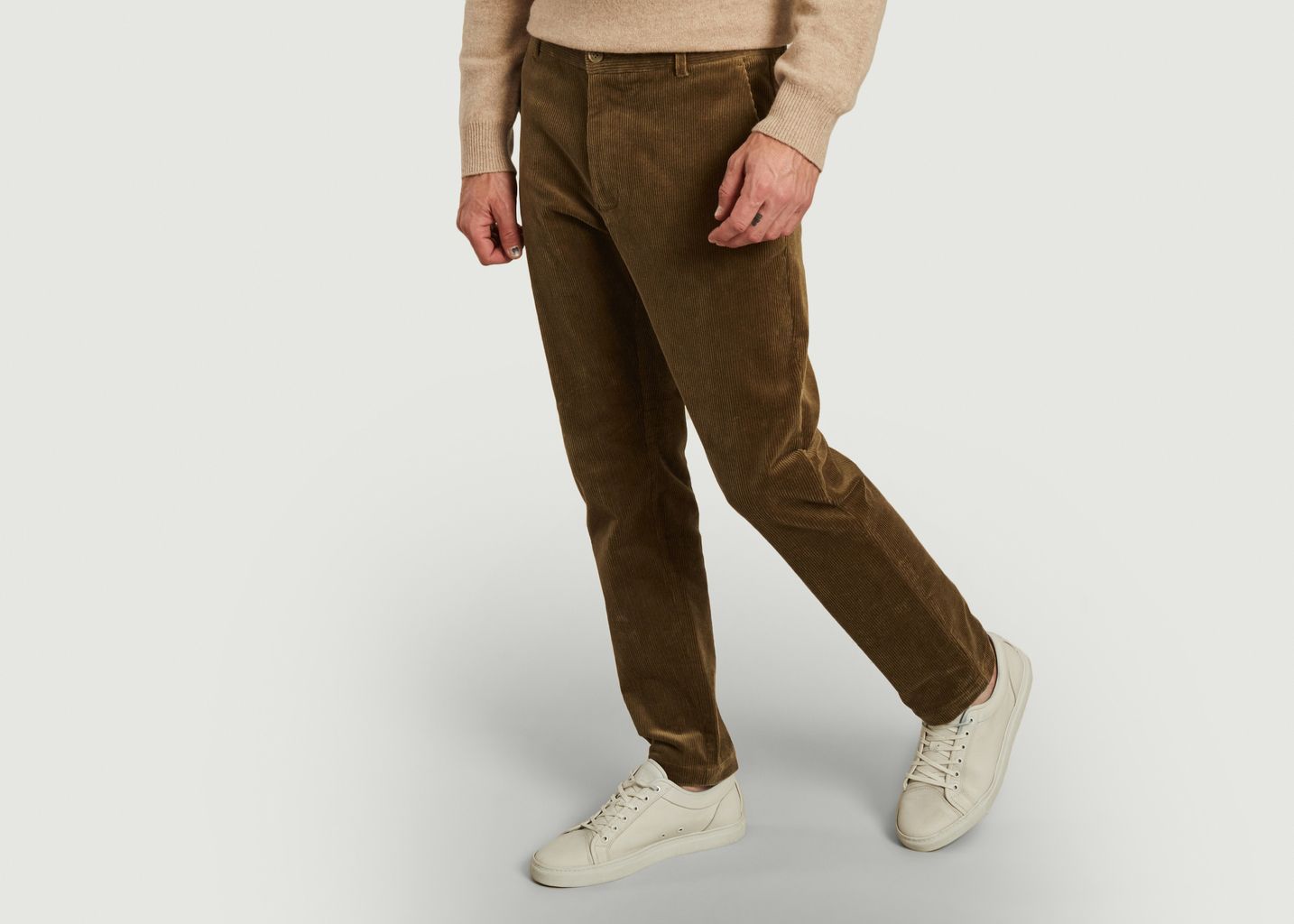 Pantalon slim fit en velours Andy X - Samsoe Samsoe