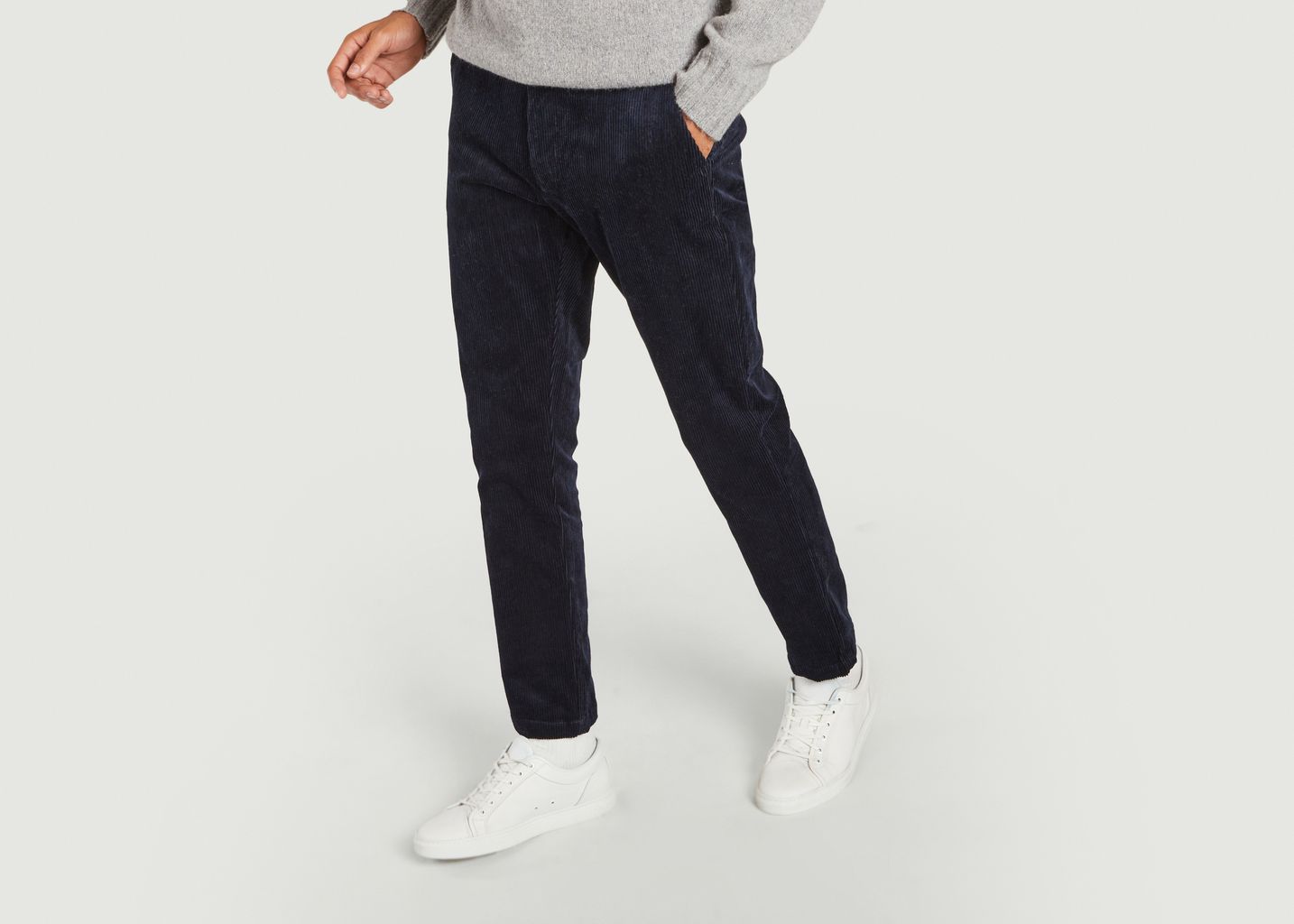 Pantalon slim en velours côtelé Andy X - Samsoe Samsoe