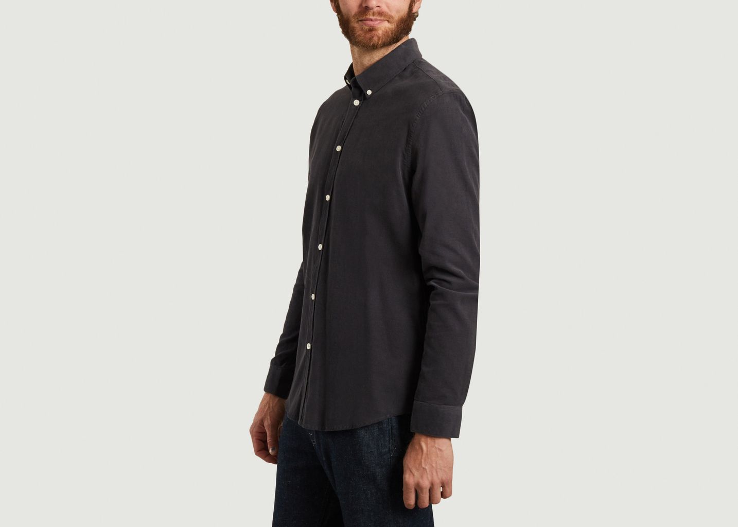 Chemise droite en coton bio Liam BA - Samsoe Samsoe