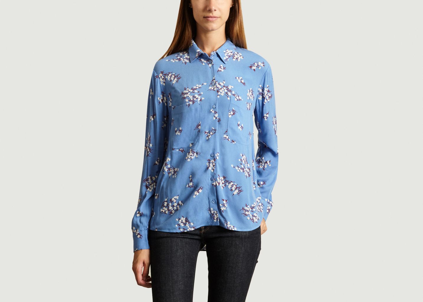 Chemise Milly Bleu Samsoe & Samsoe | L'Exception