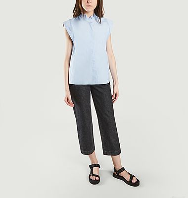 Mejsi organic cotton sleeveless blouse