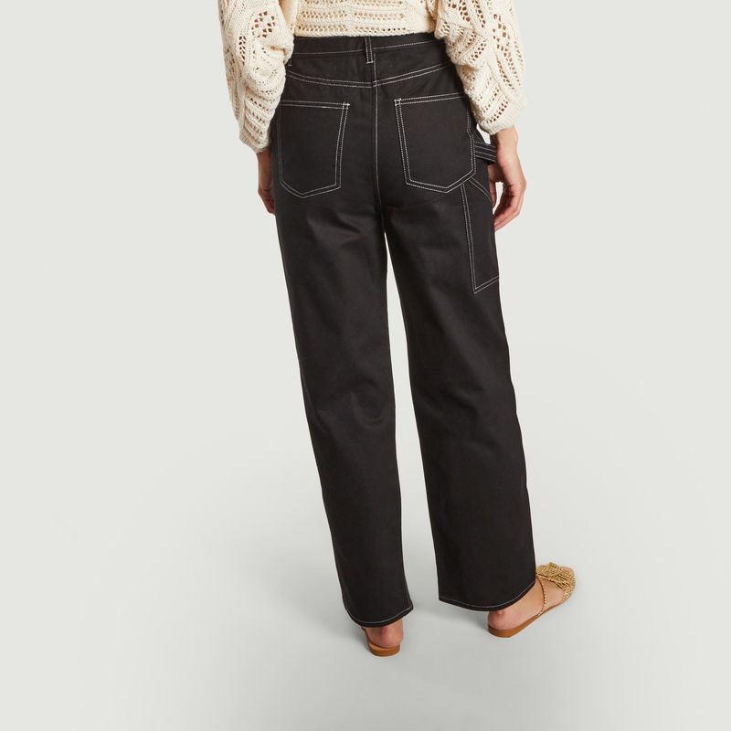 Noa organic cotton straight pants - Samsoe Samsoe