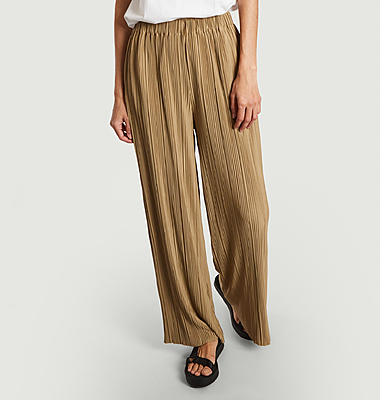 Pantalon plissé ample Uma