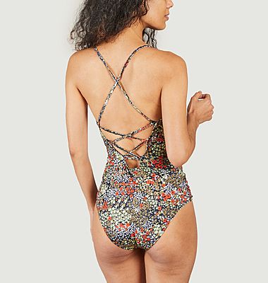 1-piece swimsuit with floral pattern Tilda
