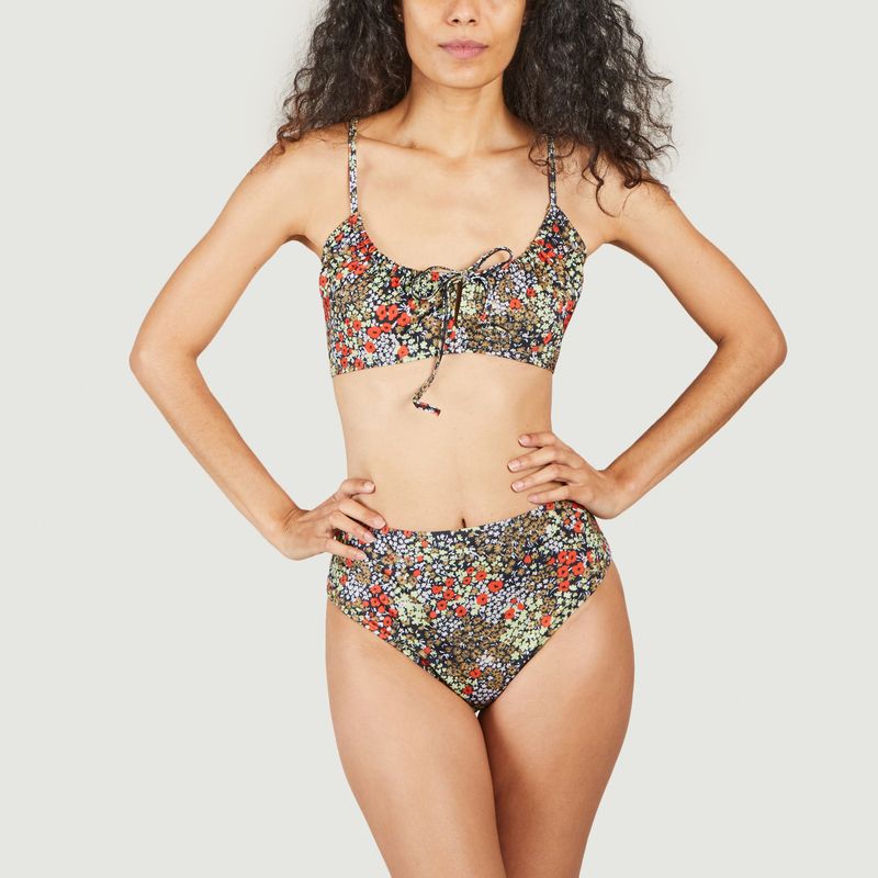 Bikini-Oberteil mit Blumenprint Tilda - Samsoe Samsoe
