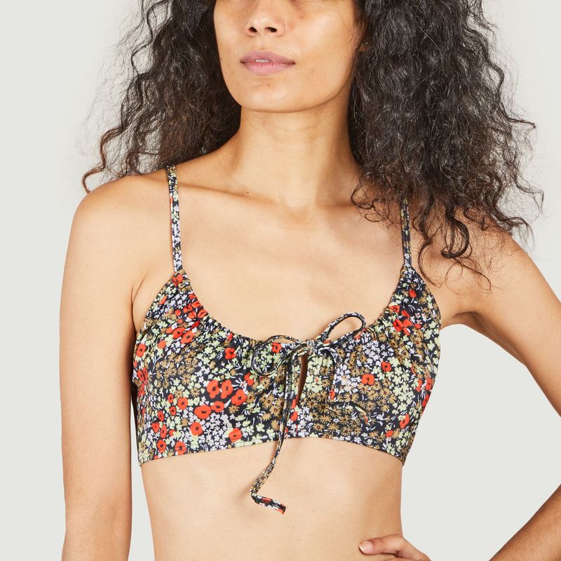 Bikini-Oberteil mit Blumenprint Tilda - Samsoe Samsoe