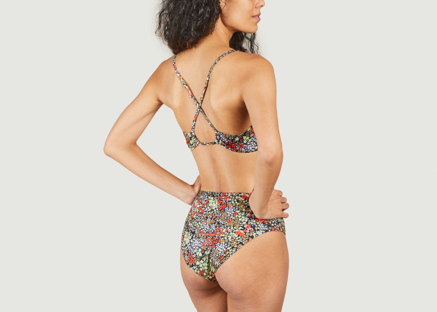 Floral print bikini top Tilda - Samsoe Samsoe