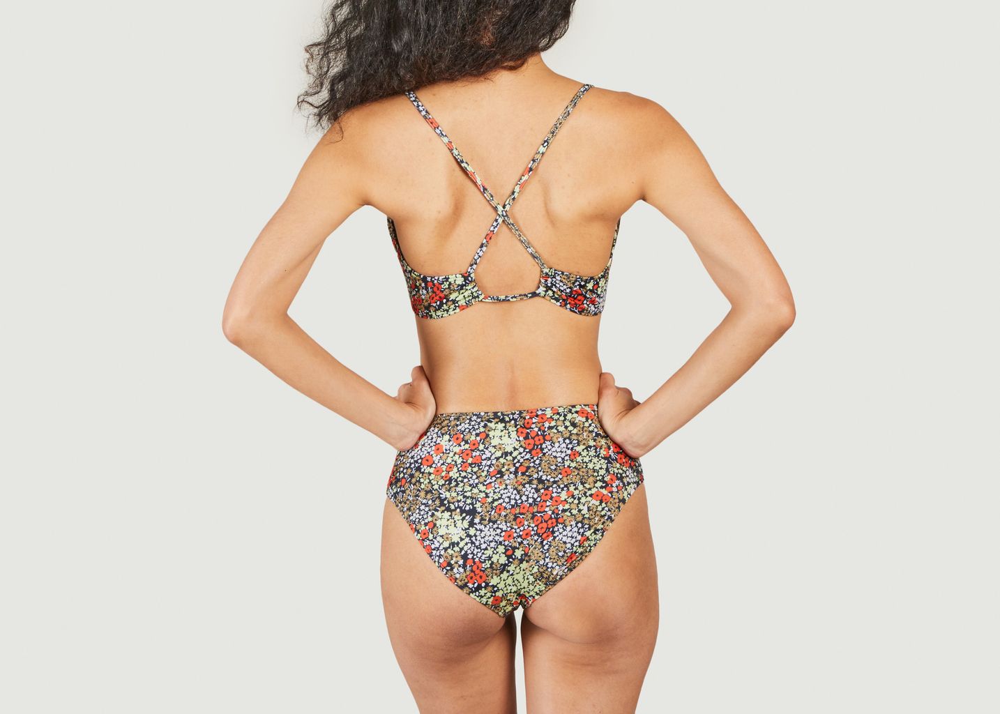 Floral print bikini top Tilda - Samsoe Samsoe