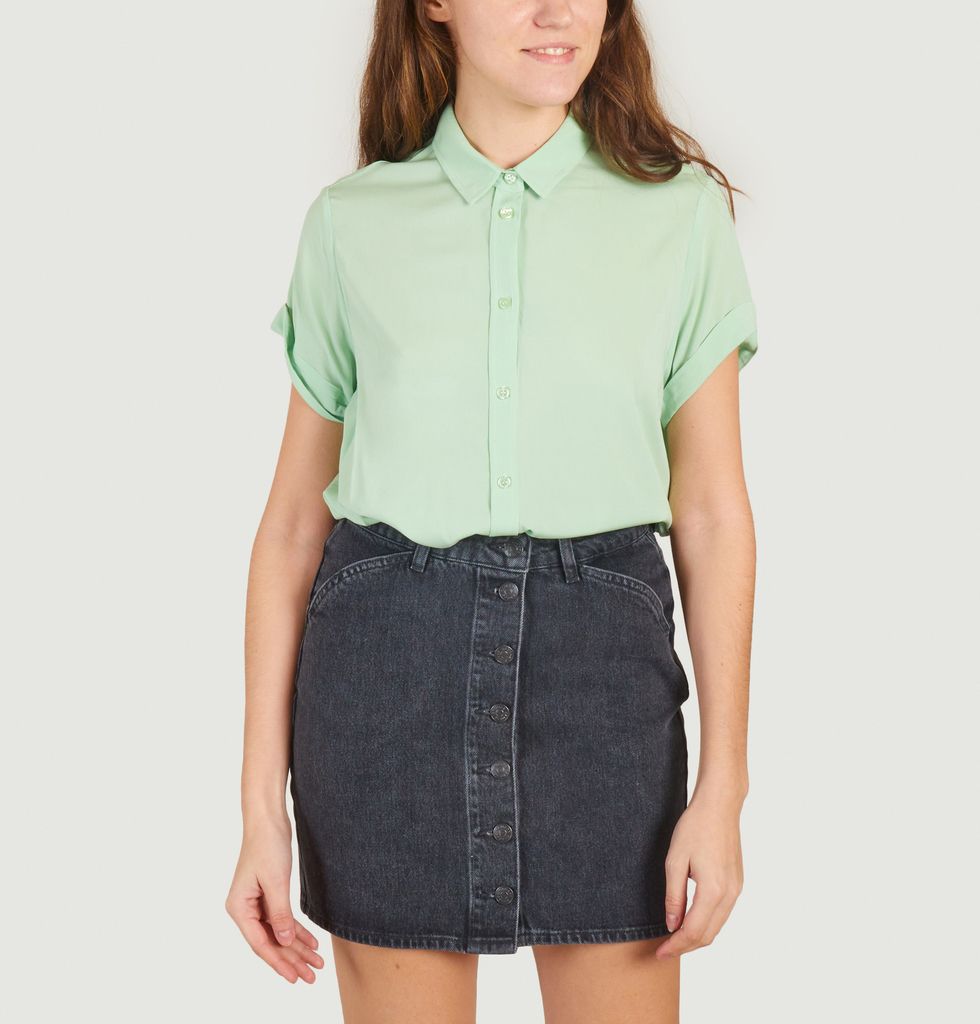 Chemise Majan Vert pomme Samsoe & Samsoe L’Exception