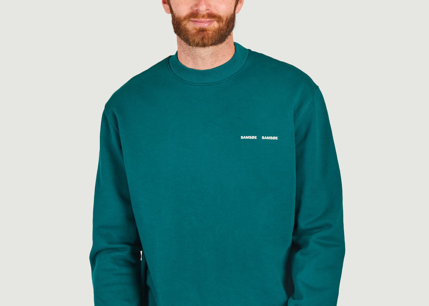 Sweatshirt aus biologischer Baumwolle  - Samsoe Samsoe
