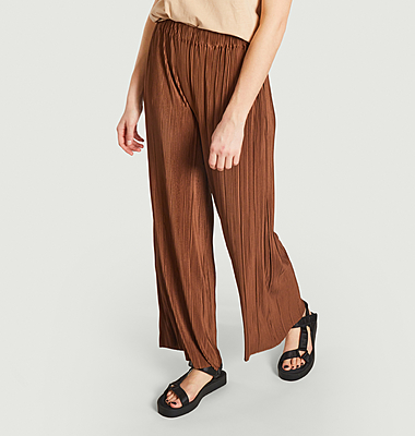 Weit geschnittene Plissee-Hose Uma