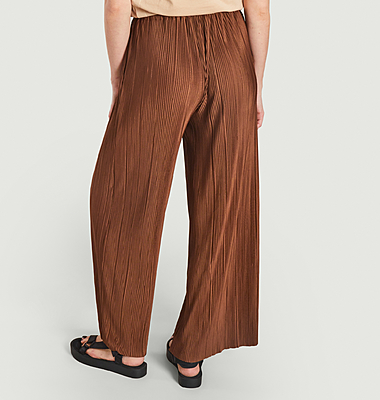 Weit geschnittene Plissee-Hose Uma
