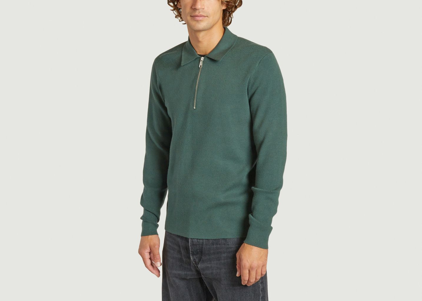 Guna Zipped Sweater 10490 - Samsoe Samsoe