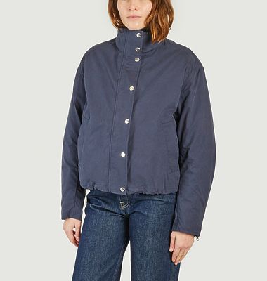 Stand-up collar jacket with detachable inner jacket River