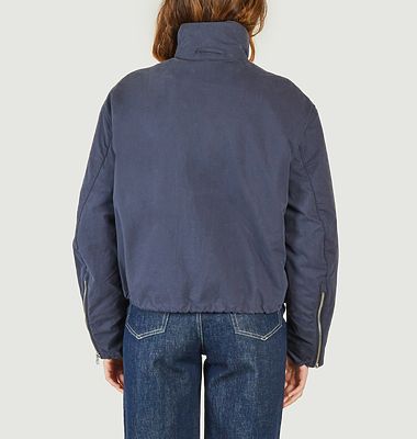 Stand-up collar jacket with detachable inner jacket River