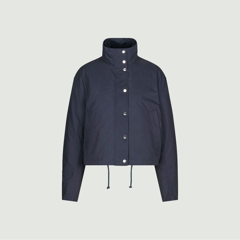 Stand-up collar jacket with detachable inner jacket River - Samsoe Samsoe