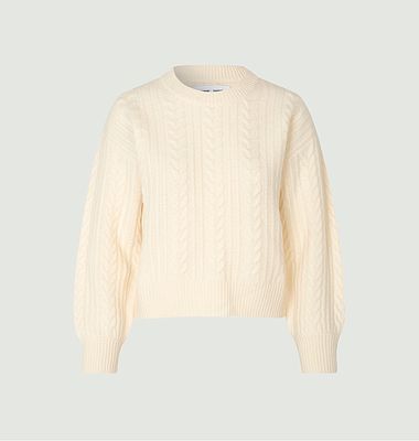 Amelia Ras De Cou Sweater 15023