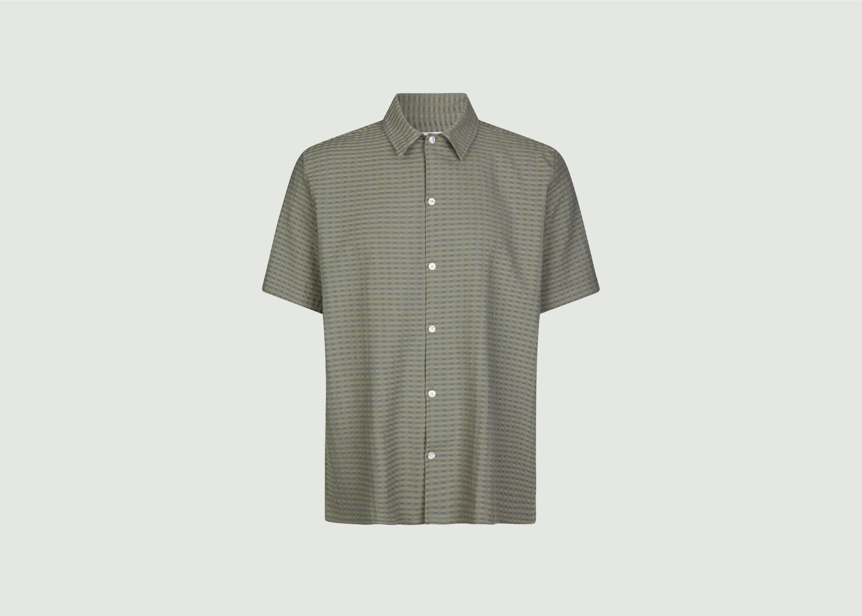 Avan JX woven check shirt - Samsoe Samsoe