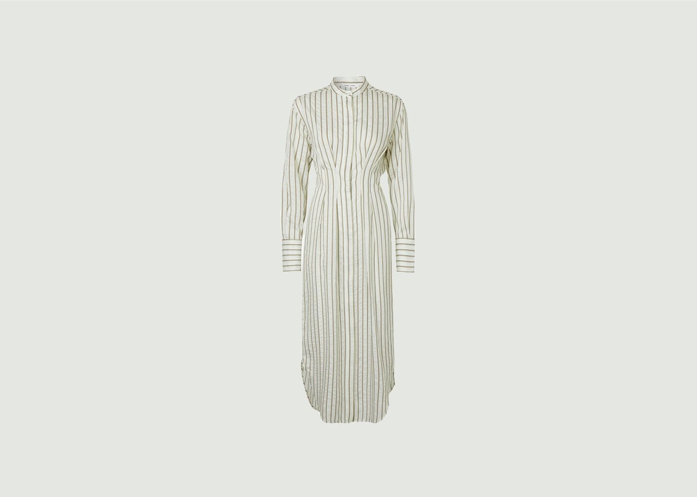 Sabosse striped midi shirt-dress - Samsoe Samsoe