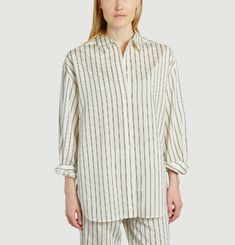 Marika striped shirt